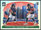 2024 Donruss Optic Downtown Dous Caleb Williams Rome Odunze RC Rookie SSP