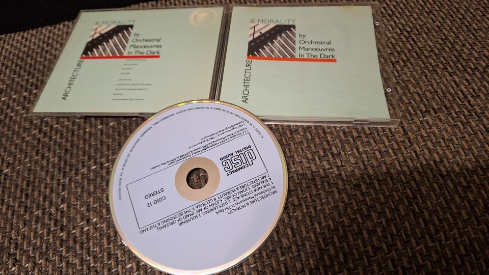 OMD - Architecture and Morality (early 80s Press , Blue Surface,CD,West Germany)