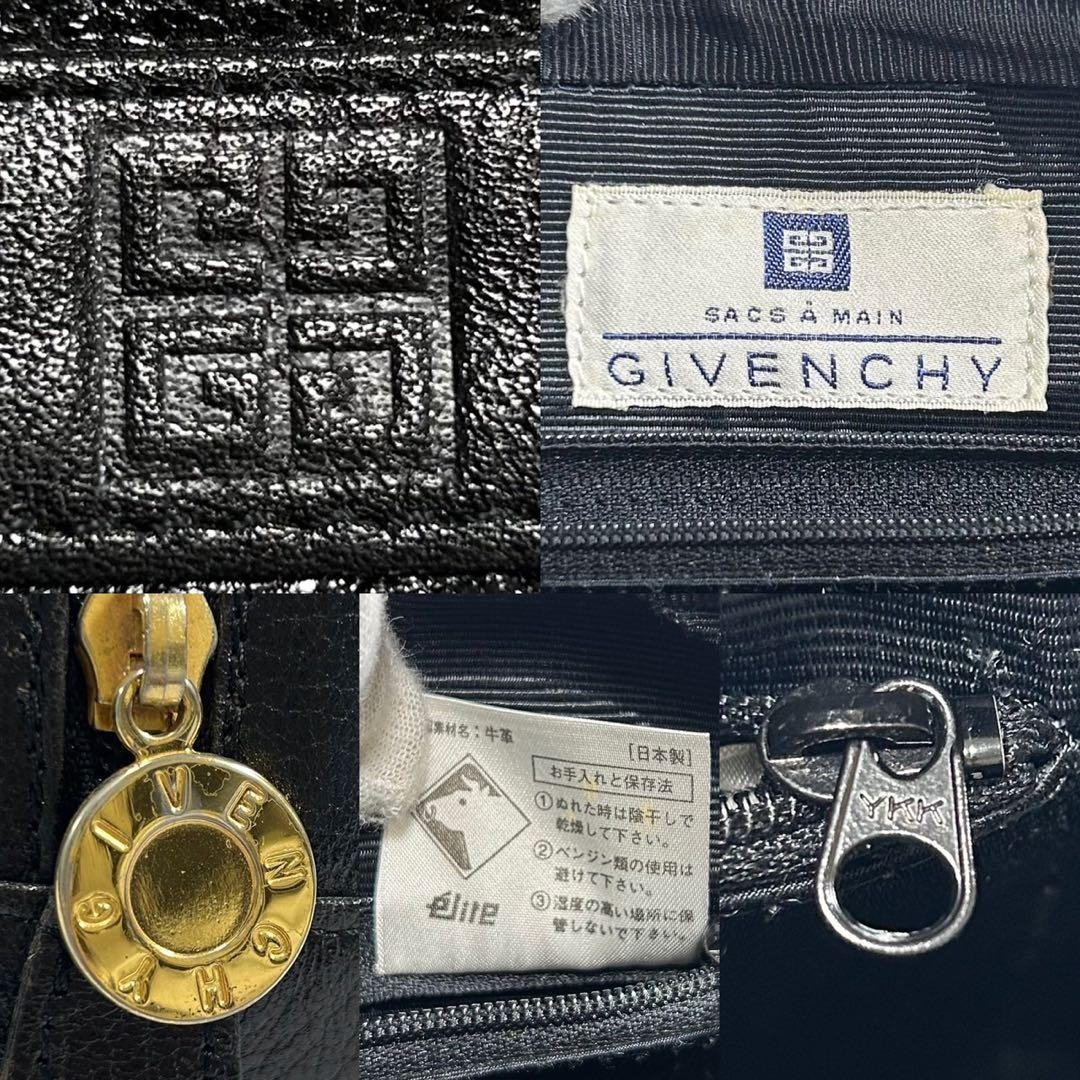 Givenchy Handbag Mini Boston Bag Black Leather thumbnail 8