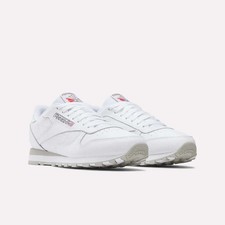Reebok Classic Leather White/Pure Grey - Sz. 11