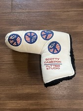 Scotty Cameron 2004 USA Peace Sign Putter Headcover Titleist Stars & Stripes