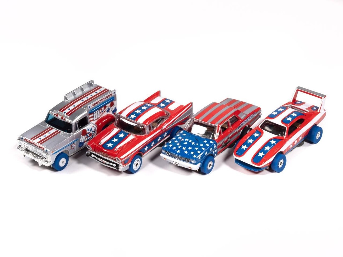 Auto World SC430-B Thunderjet Ultra-G Across America Rel 1 Red
