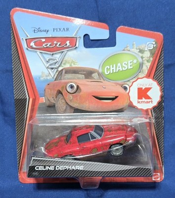 (107) Mattel Disney Pixar CARS CELINE DEPHARE CHASE NRFB