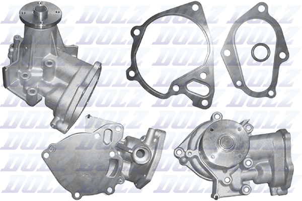 Wasserpumpe MotorküHlung Dolz H237 FüR Mitsubishi Triton L200 KA4T 16V 4WD KB4T-image