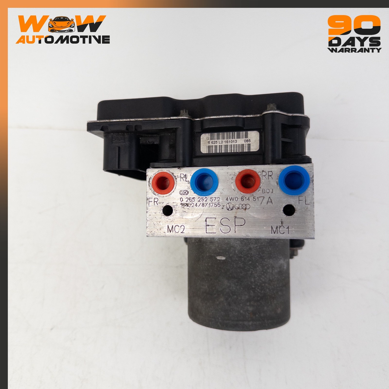 12-19 BENTLEY CONTINENTAL GTC GT ABS ANTI LOCK BRAKE PUMP MODULE 4W0614517A OEM