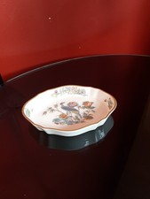 Wedgewood Kutani Crane Bone China Ring Trinket Dish in excellent condition