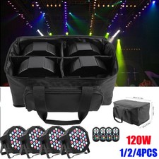 36 LED Stage Lights 120W RGB Par Can Flat DMX512 DJ Disco Bar Uplighter Lighting