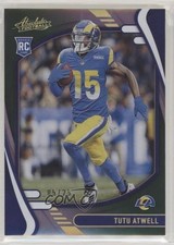 2021 Panini Absolute Rookies Spectrum Green 5/25 Tutu Atwell #119 0p5x