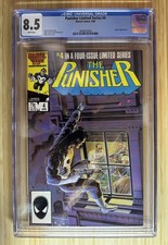 Punisher Limited Series #4 (1986) Mike Zeck Cover CGC 8.5