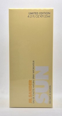 Jil Sander  Sun Sea Salt  Genista Eau de Toilette 125ml Natural Spray