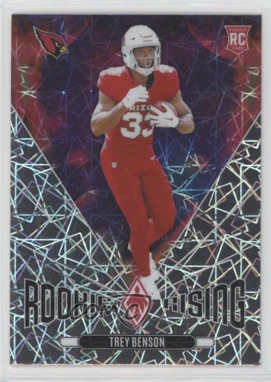 2024 Panini Phoenix Rookie Rising Lazer Trey Benson #RR-TBN RC 1i5t
