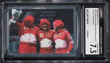 Panini Ferrari Rubens Barichello Ross 2003 marrón Michael Schumacher #118 CGC 7,5