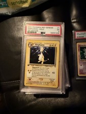 Pokémon TCG 1995 Ampharos Neo Genesis Holo Card 1/111 1st Edition Rare