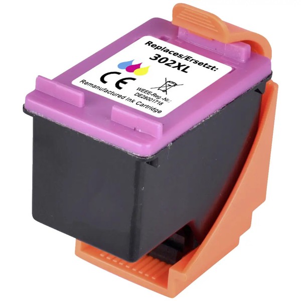 Renkforce Druckerpatrone Ersetzt Hp 302XL, F6U67AE Kompatibel Color RF-5679860-image