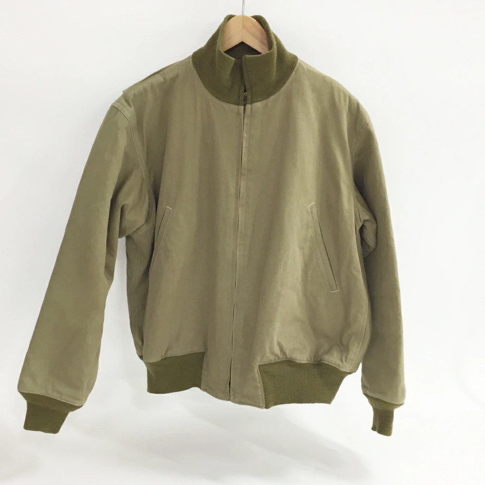 BUZZ RICKSON S Tanker Jacket M13802 Size 40R Color Khaki Used 128 American Casua