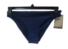 NWT Nike Swim Essential Womens Hipster Bikini Bottoms M Navy MSRP 44