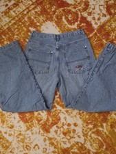 Vintage 90s JNCO Jeans Crown Carpenter Baggy Wide Leg 34x34 M1705DY MINT NoDrag