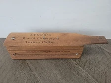 Vintage 1958 ML Lynch Turkey Call Model 102 Original World Champion