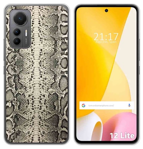 Custodia Glitter Per Xiaomi 12 Lite 5G – Morbida Silicone Trasparente Con Polvere Scintillante, Protezione Antiurto (Bianco) - 2