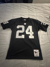 Mitchell and Ness Charles Woodson Oakland Las Vegas Raiders Authentic Jersey   M