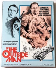 The Outside Man (Aka Un Homme Est Mort) (Blu-ray + Slipcover, 1972) Brand New