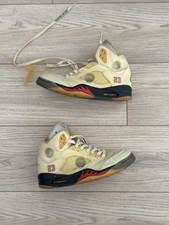 Air Jordan 5 SP Sail Off-White Size 7.5, DH8565 100