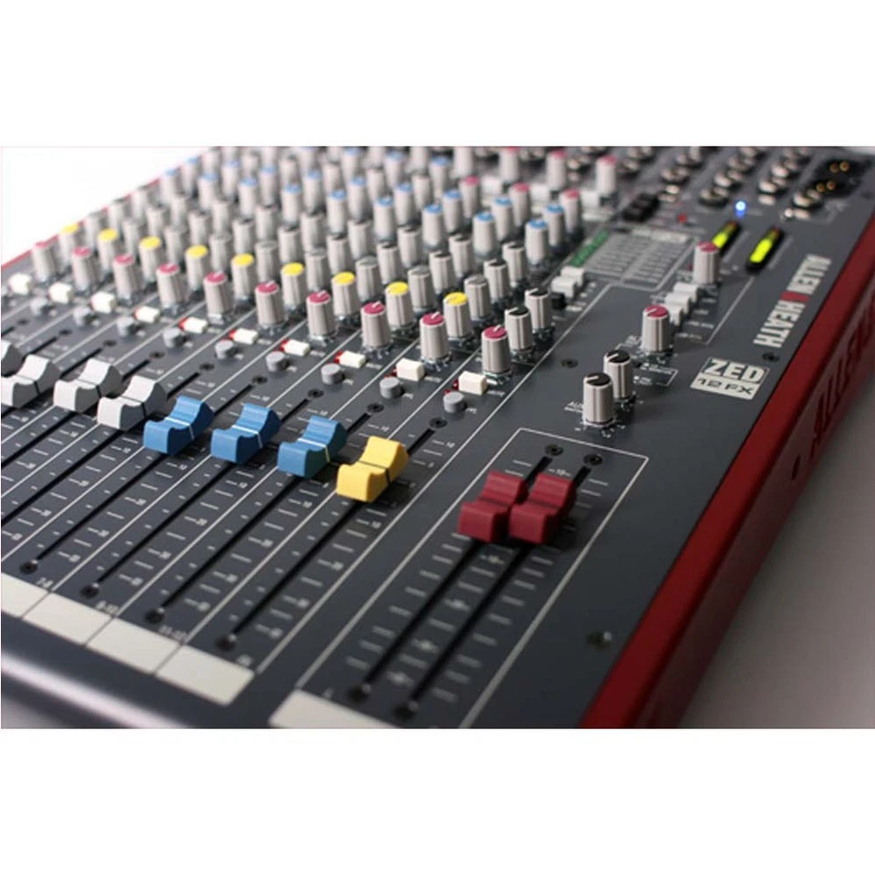 Allen & Heath ZED-12FX Multipurpose Mixer with FX for Live Sound and Recording - Image 4 of 4