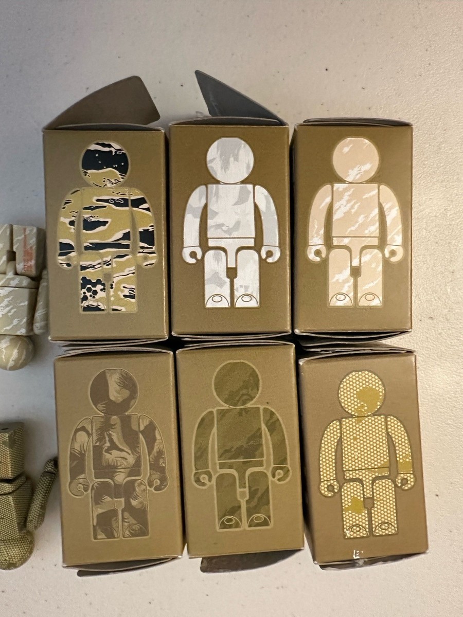 Set Complet 6 Figurines Maharishi Kubrick DPM Identifier - Medicom Toy - NEUVES