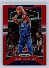 ISABELLE HARRISON 2020 PANINI PRIZM WNBA #66 RED PRIZM SP 108/275 DALLAS WINGS