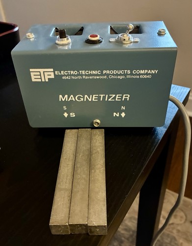 Vintage Electro-Technic Products Magnetizer Model 28000 ETP Industrial Lab Equip