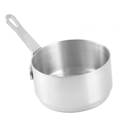 Metall-Dip-Soßenkelle mit Griff zum Anrichten von Salat, Gewürzen und