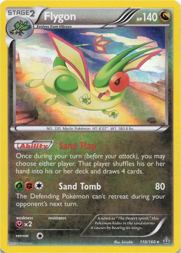 Pokemon - Flygon #110/160 - XY - Primal Clash Holo