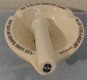 Vtg. Merck Sharpe & Dohme Mortar & Pestle