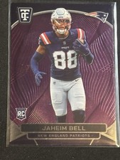 2024 Totally Certified - Jaheim Bell Rookie (RC) #130 - Purple Mirror -Patriots