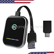 Upgraded 2-in-1 Wireless CarPlay Android Auto Adapter-Convert Wired to Wireless