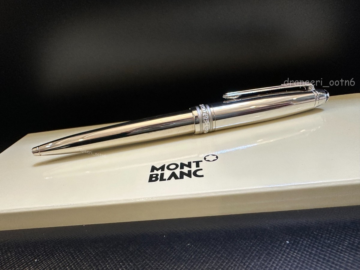 Montblanc Meisterstück ボールペン シルバー 正規品 Montblanc Meisterstuck Classique Ballpoint Pen Metal Silver New