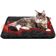 Self Warming Cat Bed Pad Self Heating Pet Mat Warmer Bed Mat for Feral and In...