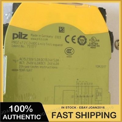 One brand new Pilz Safety relay PNOZ S7.2 C 24VDC 751177 off the shelf
