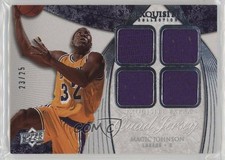 2007-08 Upper Deck Exquisite Collection Extra 23/25 Magic Johnson #EQ-MA HOF 0c3