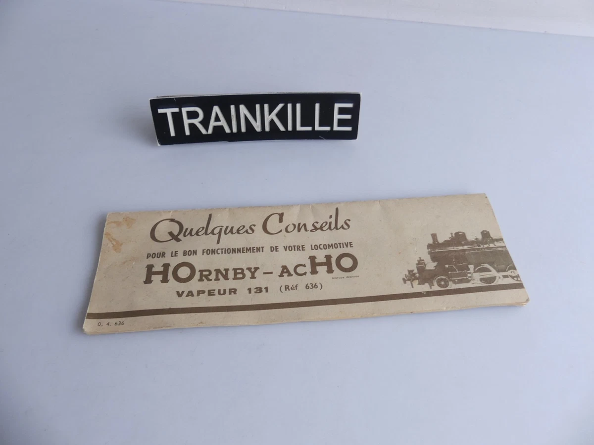 HORNBY Ho 131TB Ref:636 Livraison dans le Monde entier HORNBY Ho 131TB Ref:636 Livraison dans le Monde entier