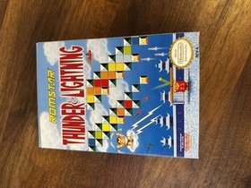Thunder & Lightning (Nintendo NES) Authentic Complete in Box CIB REV-A