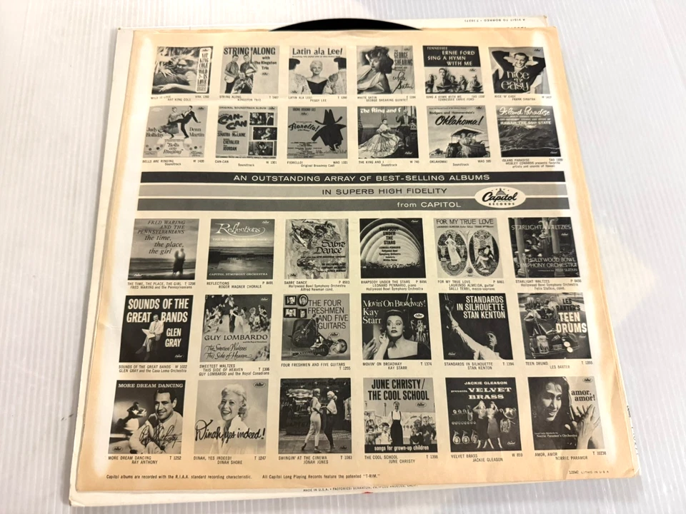 VISIT TO BORNEO MONO LP 1961 Capitol T-10271 DUSUN/MURUT/BAJAU-SAMA TRIBES G+ - Image 4 of 4