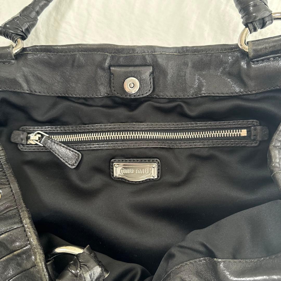 Miu Miu Matelassé leather handbag — image 5
