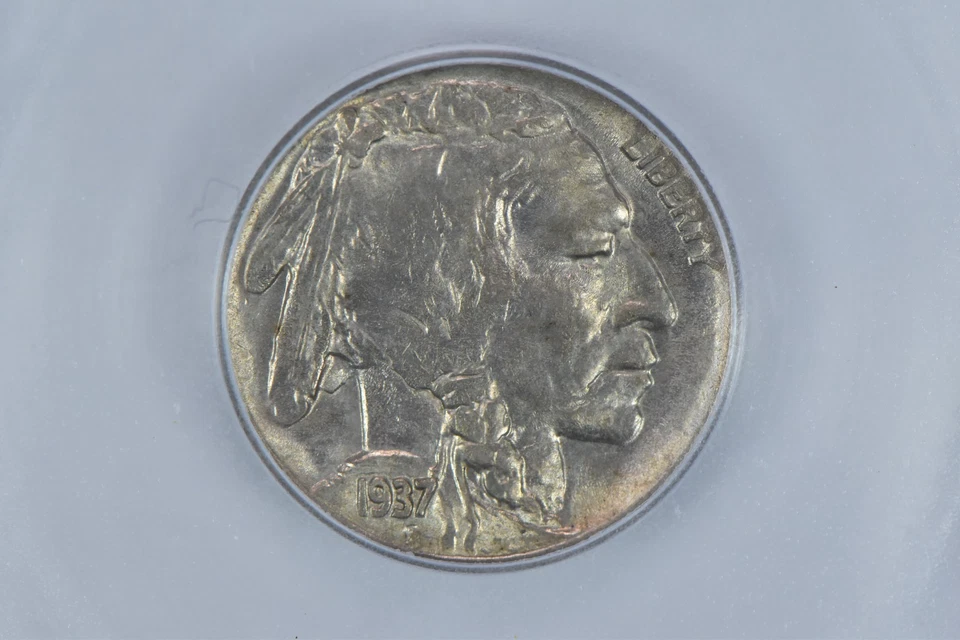 1937-D Indian Head Buffalo Nickel MS65 ICG *2099 - Image 3 of 4