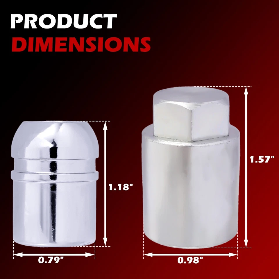 Juego de cerraduras de rueda antirrobo reemplazo 08W42-SNA-101 apto para Honda Accord CR-V CR-Z Foto 2 de 4