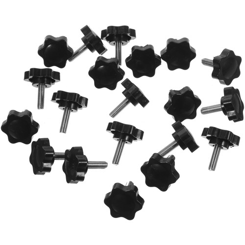 20 Pcs Stainless Steel Screw Machine Screws Replacement Knurled Thumbscrew Hand - Picture 5 of 12