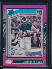 2024 Panini Donruss Optic Rated Rookie #256 Johnny Wilson Pink