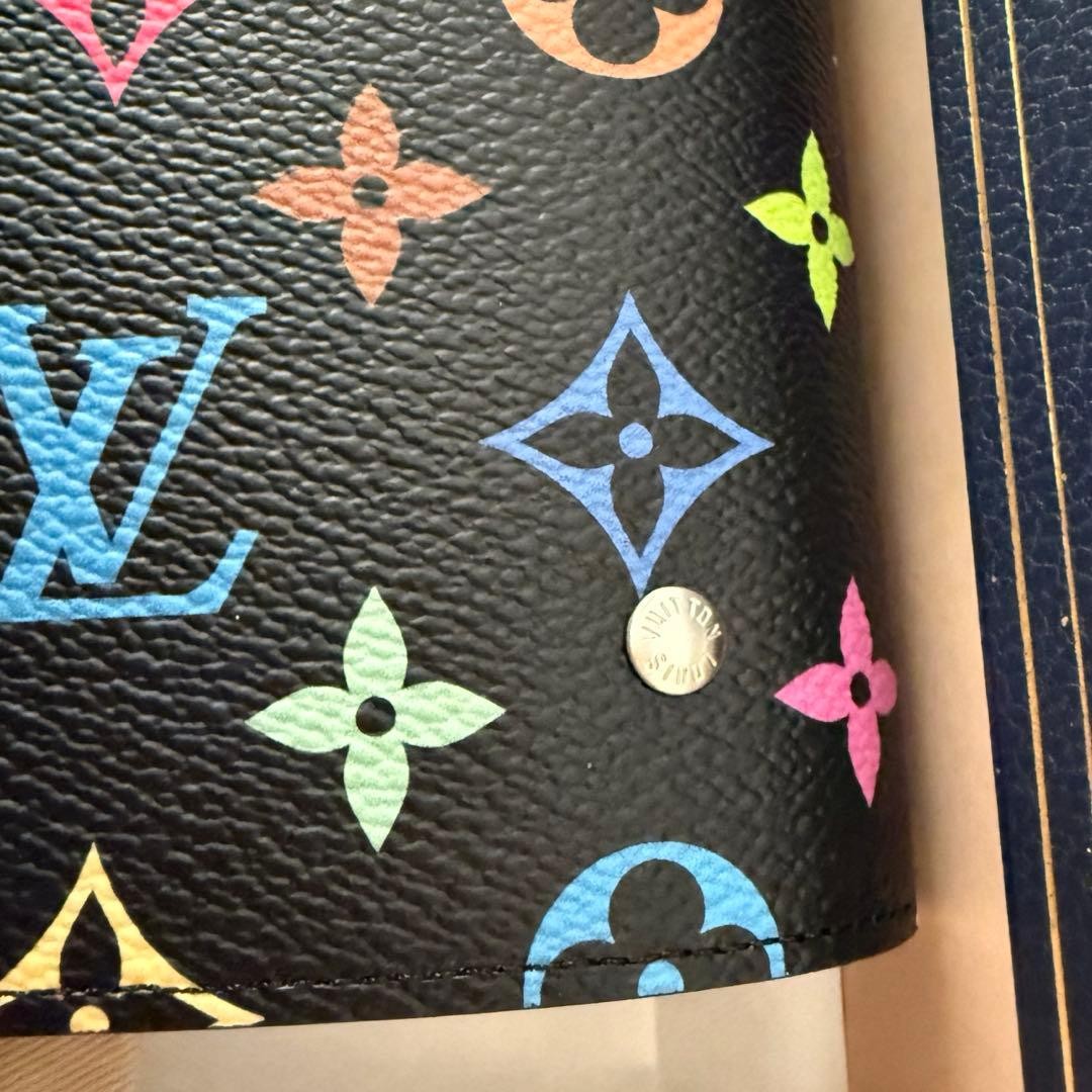 Louis Vuitton Takashi Murakami Monogram Mulicolor Binder GI1505