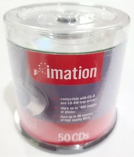 Imation Mini CD-R 50-count Spindle 23 MIN 202 MB 8 cm 80 mm New/Sealed