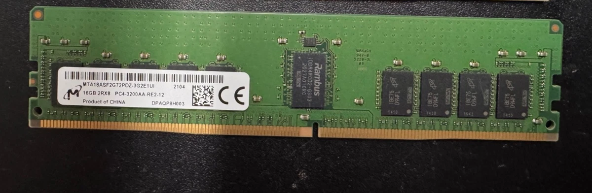 PC4-25600 (DDR4-3200) Bus Speed DDR4 SDRAM Memory (RAM) for sale